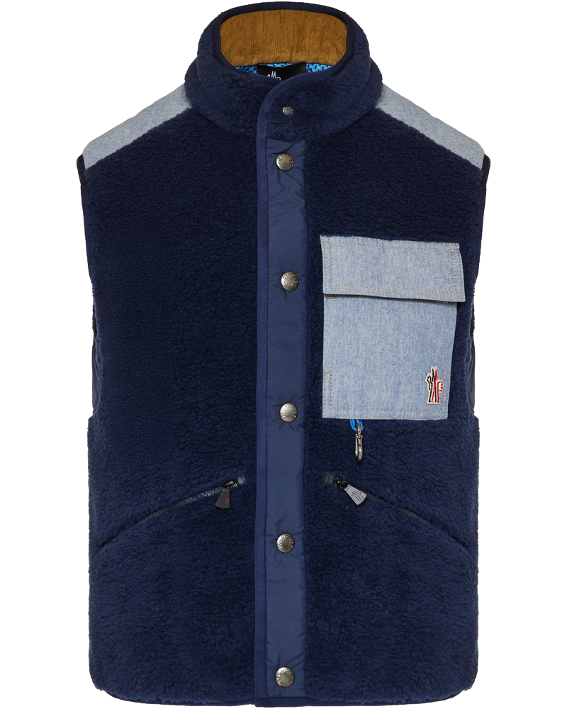 Оригінальна Teddy And Chambray Gilet Moncler