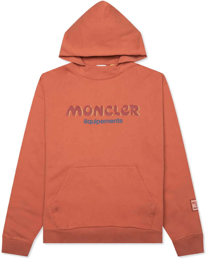 X Salehe Bembury Logo Hoodie Orange Moncler – Гарантія оригінальності