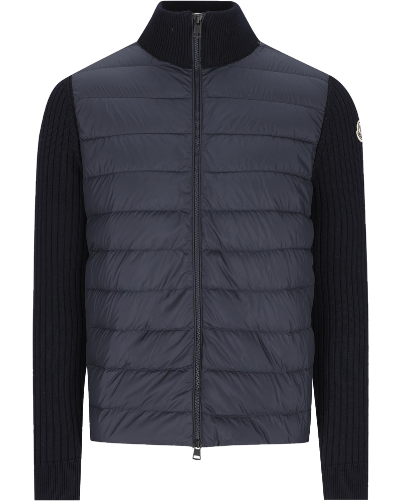 Оригінальна Quilted Wool Cardigan Moncler