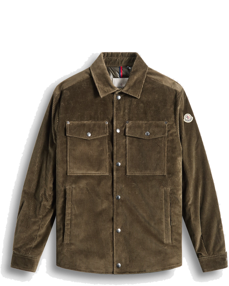 Ambroisie Down Shirt Jacket Green Moncler оригінал – Купити в Україні