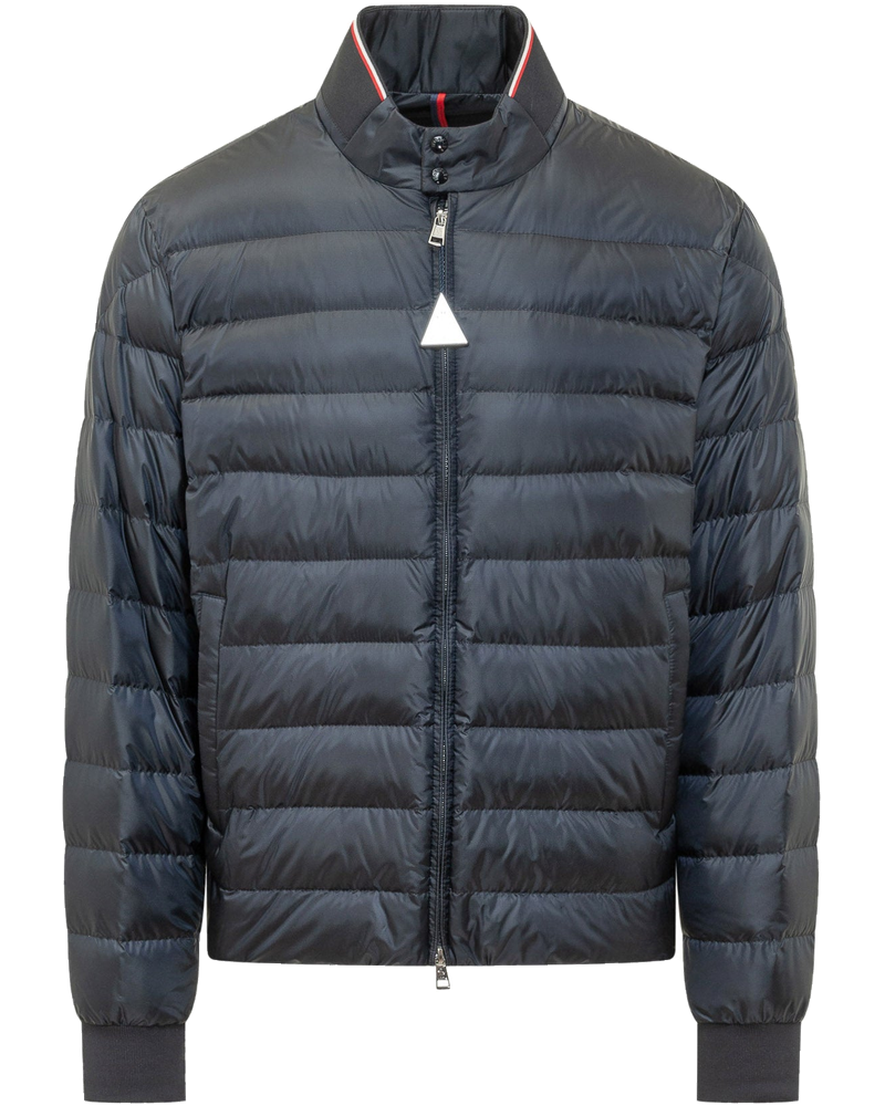 Padded Biker Jacket With High Neck Moncler – Гарантія оригінальності