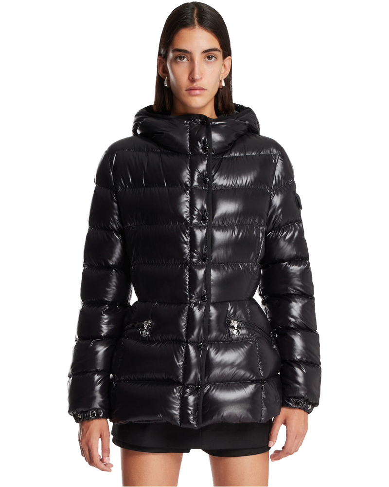 Black Barante Short Down Jacket Moncler – Гарантія оригінальності