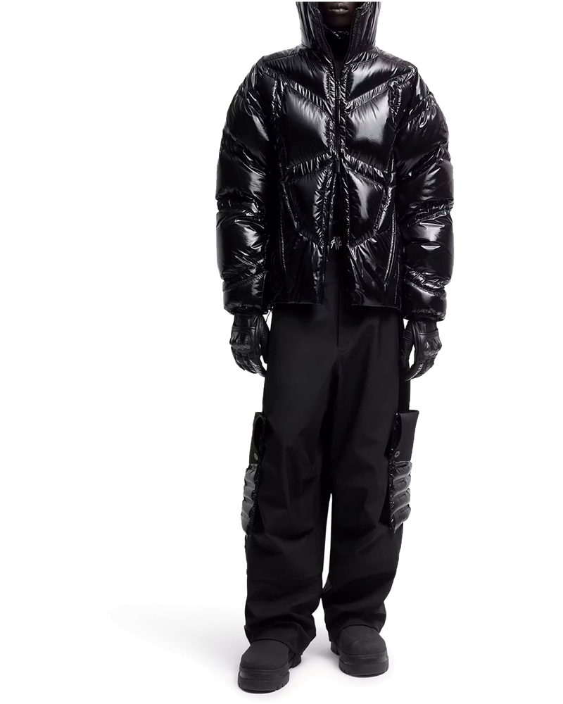 Оригінальна X A$ap Rocky Bahianinha Hooded Short Down Jacket Moncler