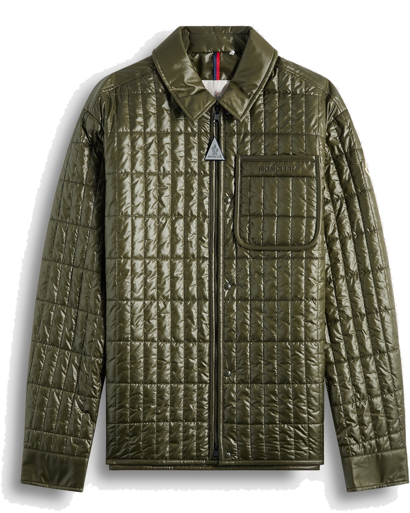 Оригінальна Madiere Shirt Jacket Olive Green Moncler