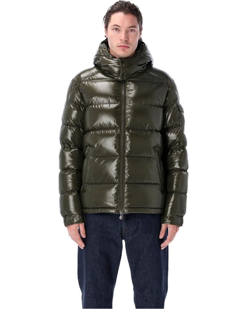 Maya Short Down Jacket In Shiny Nylon Moncler – Гарантія оригінальності