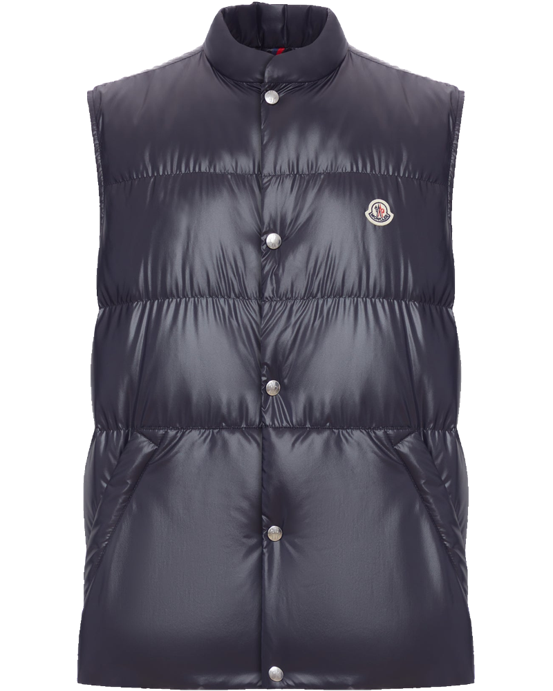 Restigo Quilted Vest With Logo Patch Moncler – Гарантія оригінальності
