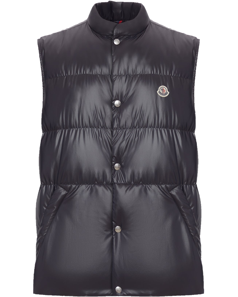 Restigo Quilted Vest With Logo Patch Moncler – Гарантія оригінальності