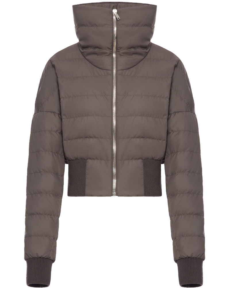 Оригінальна Cropped Padded Jacket In Technical Fabric Moncler