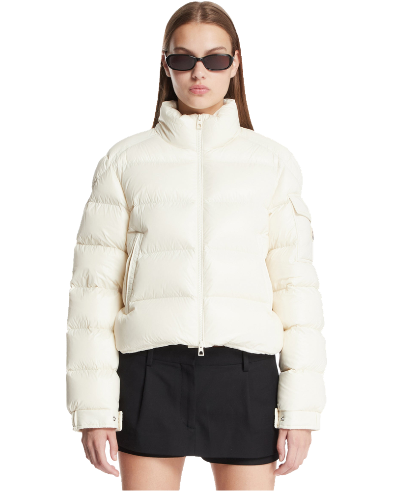 White Petra Short Down Jacket Moncler оригінал – Купити в Україні
