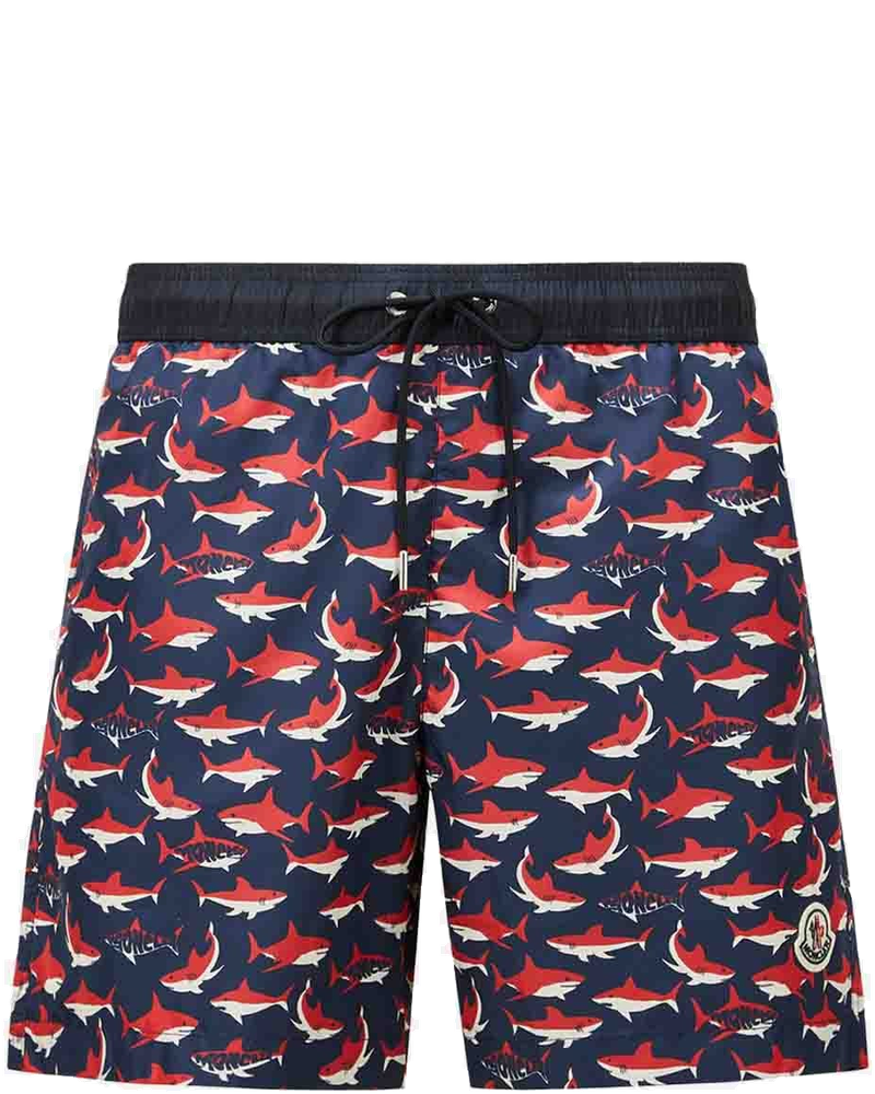 Shark Print Swimsuit Moncler – Гарантія оригінальності