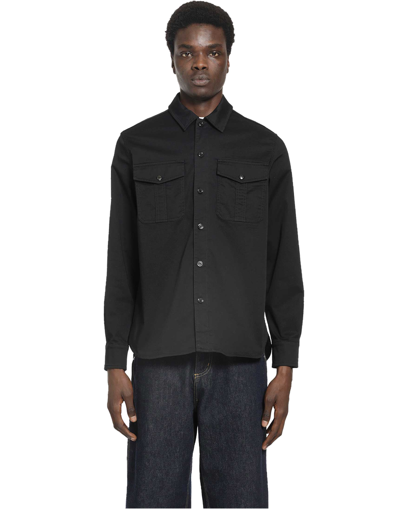 Stretch Cotton Gabardine Shirt Moncler оригінал – Купити в Україні