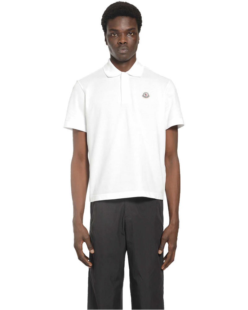 Оригінальна Cotton Piqué Polo Shirt Moncler