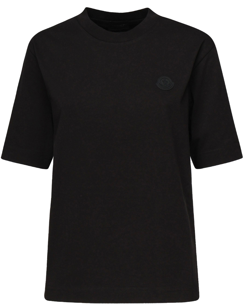 Оригінальна T-Shirt Con Patch Logato In Silicone Moncler