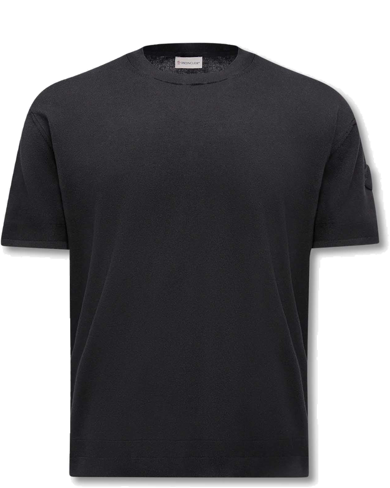 Оригінальна Cotton Silk T-Shirt Moncler