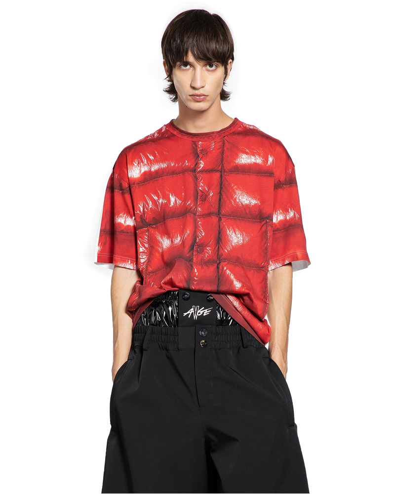 Asap Rocky Collaboration Cotton T-Shirt Moncler оригінал – Купити в Україні