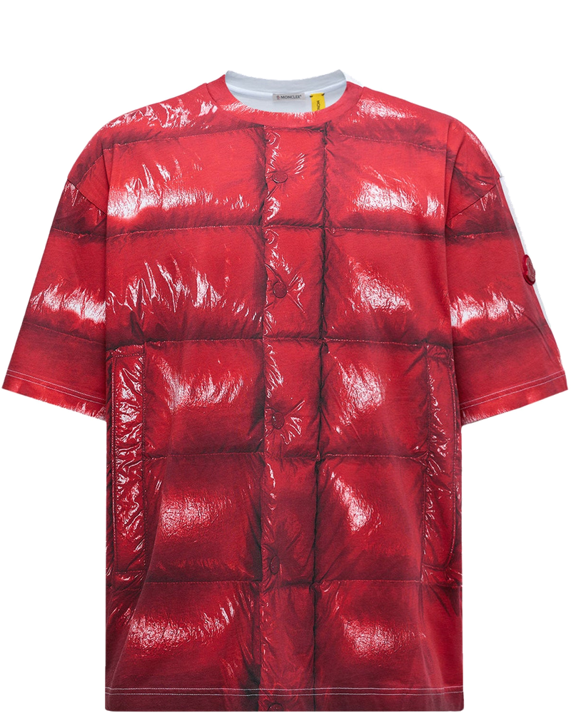 X A$ap Rocky Cotton T Shirt Moncler оригінал – Купити в Україні