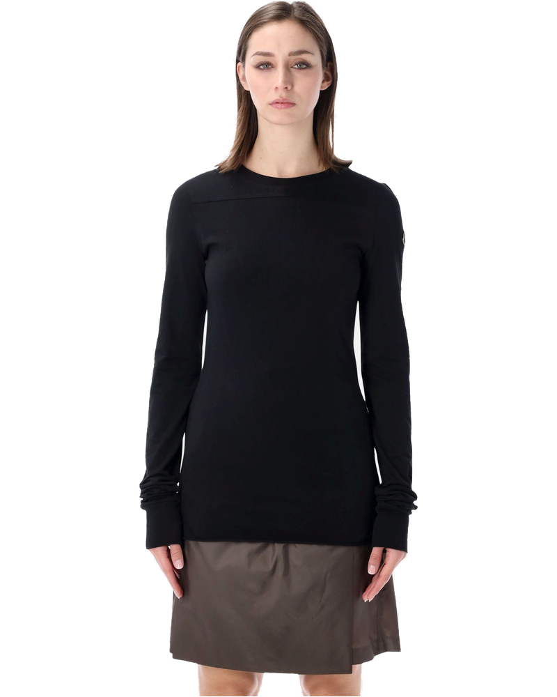 Оригінальна Long Sleeve Knit Tee Knitted Girder Black Moncler