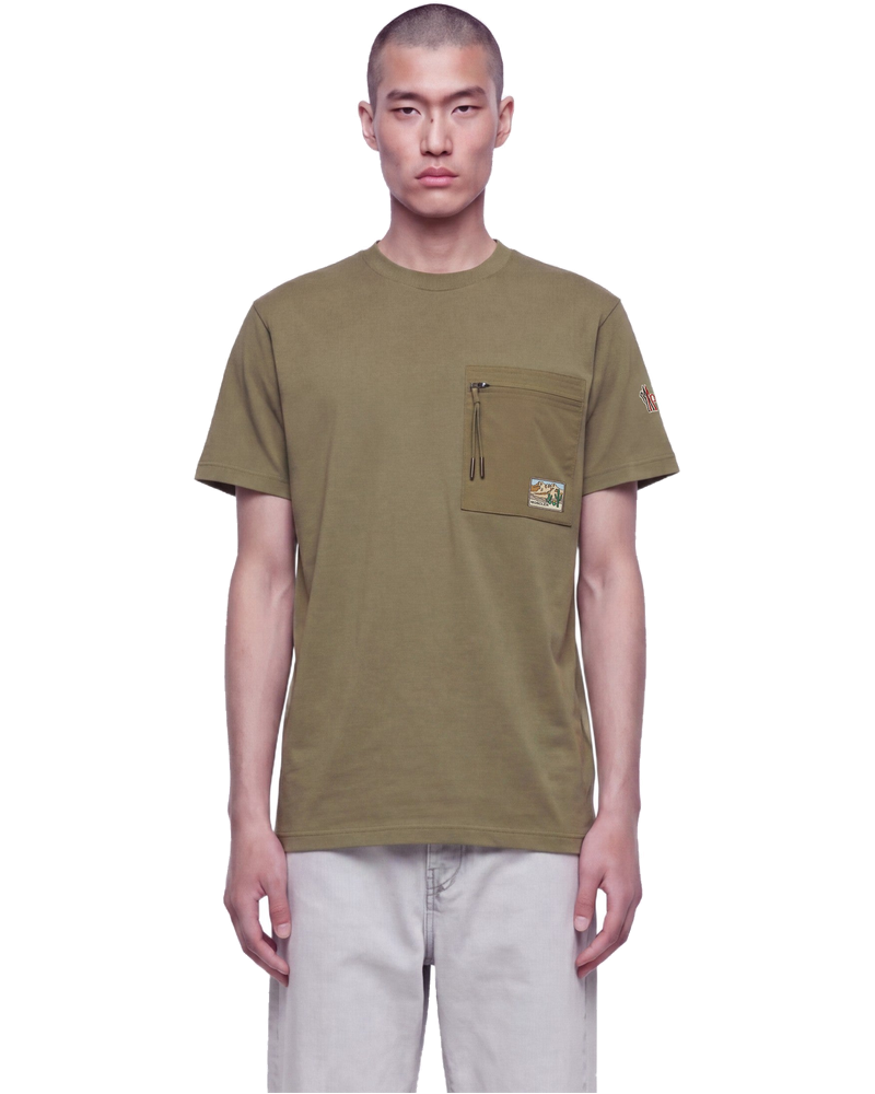 Utility Pocket Cotton T-Shirt Moncler оригінал – Купити в Україні