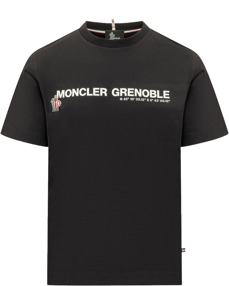 Оригінальна Short Sleeve T-Shirt With Front Print Moncler