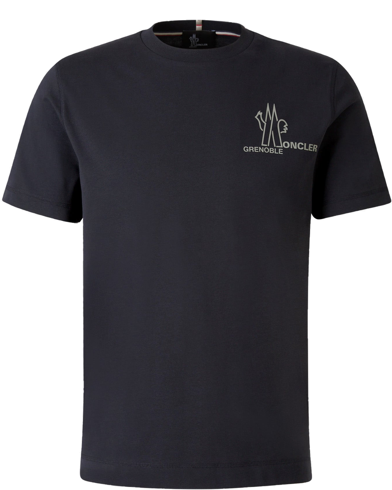 Printed Cotton T-Shirt Moncler – Гарантія оригінальності