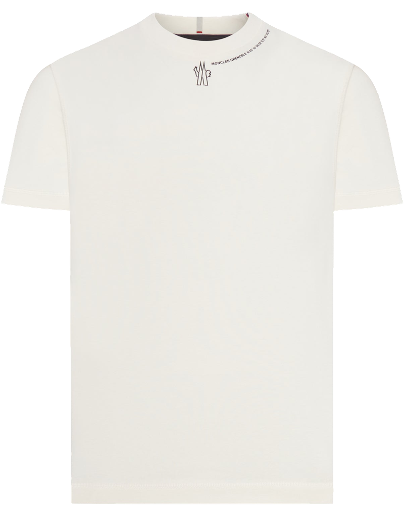 Crew Neck T-Shirt In Heavy Cotton Jersey Moncler оригінал – Купити в Україні