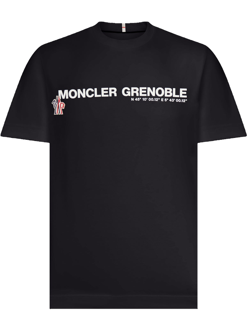 Stretch Cotton Jersey T-Shirt Moncler оригінал – Купити в Україні