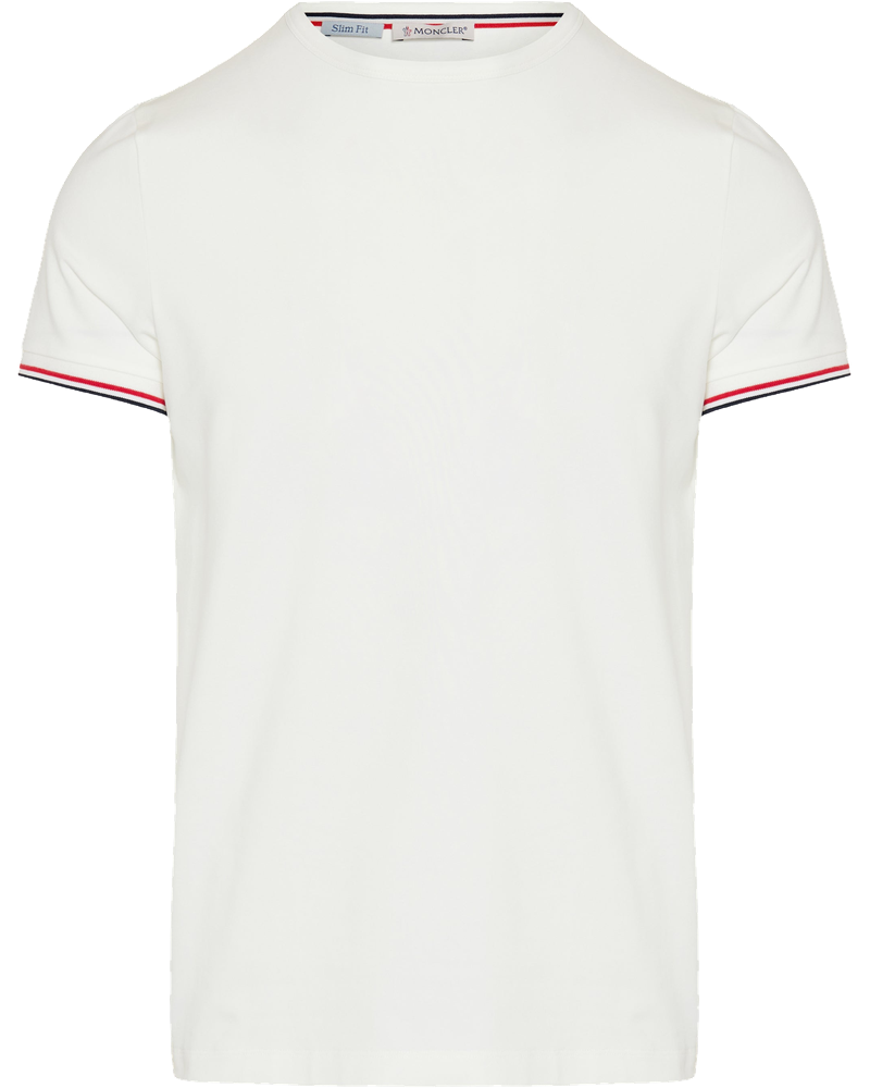 Оригінальна Logo Patch Short Sleeve T Shirt Moncler