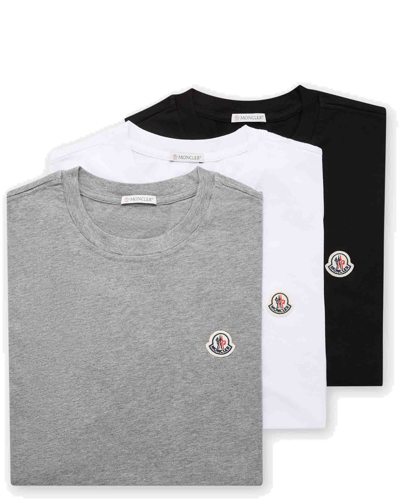 Logo T-Shirt Pack Of 3 Moncler оригінал – Купити в Україні