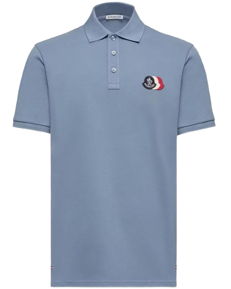 Оригінальна Logo-Patch Polo Shirt Moncler