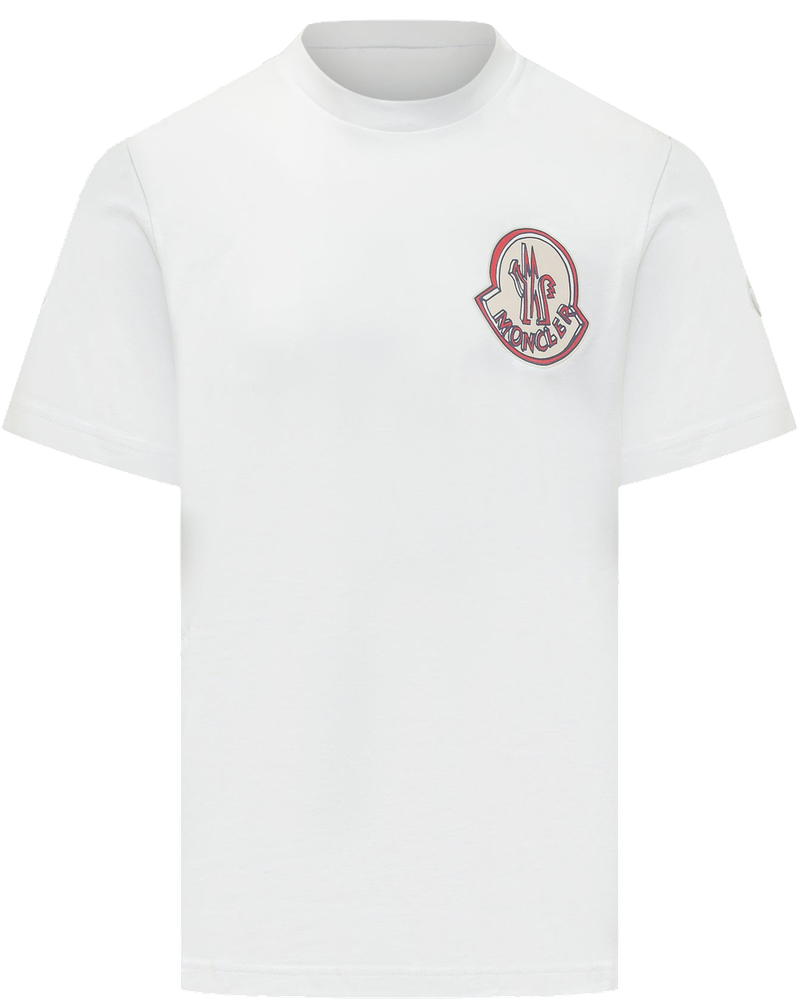 Short Sleeve T-Shirt With Maxi Logo Moncler – Гарантія оригінальності