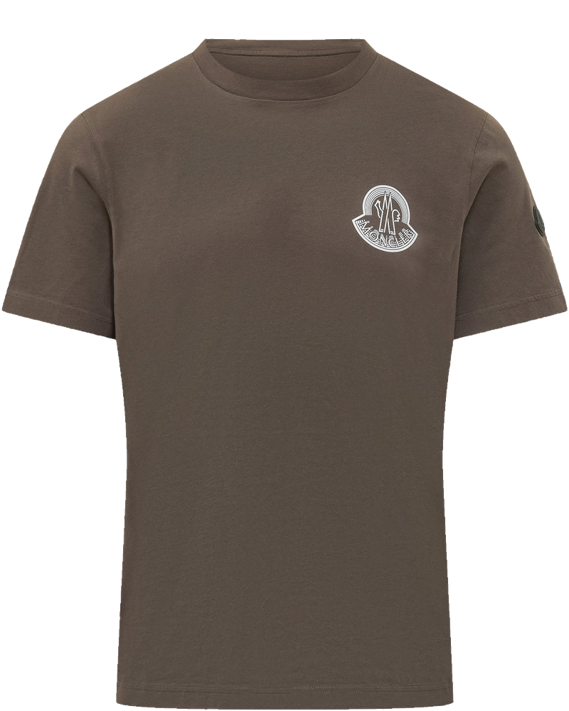 Short-Sleeve Cotton T-Shirt With Logo Moncler оригінал – Купити в Україні