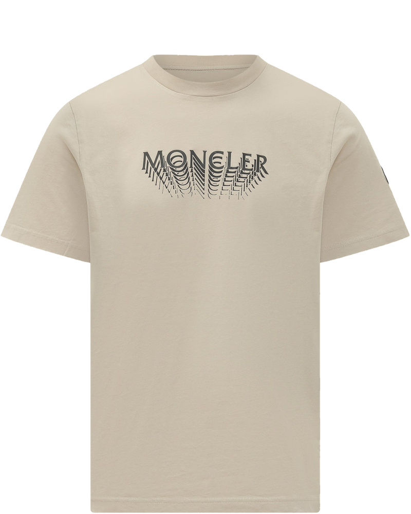 Short-Sleeve Cotton T-Shirt With Logo Moncler оригінал – Купити в Україні