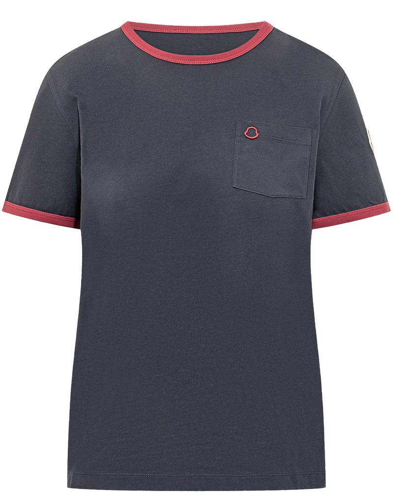 Short Sleeve T-Shirt With Chest Pocket Moncler – Гарантія оригінальності