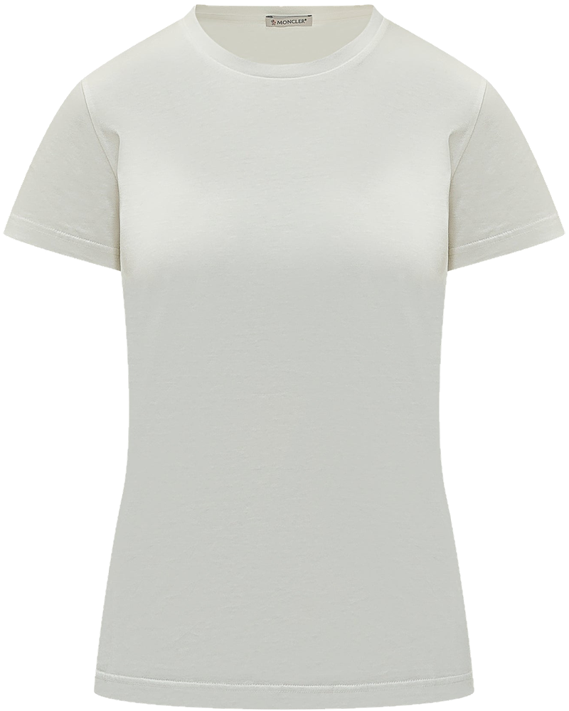 Оригінальна Short Sleeve Cotton T-Shirt Moncler