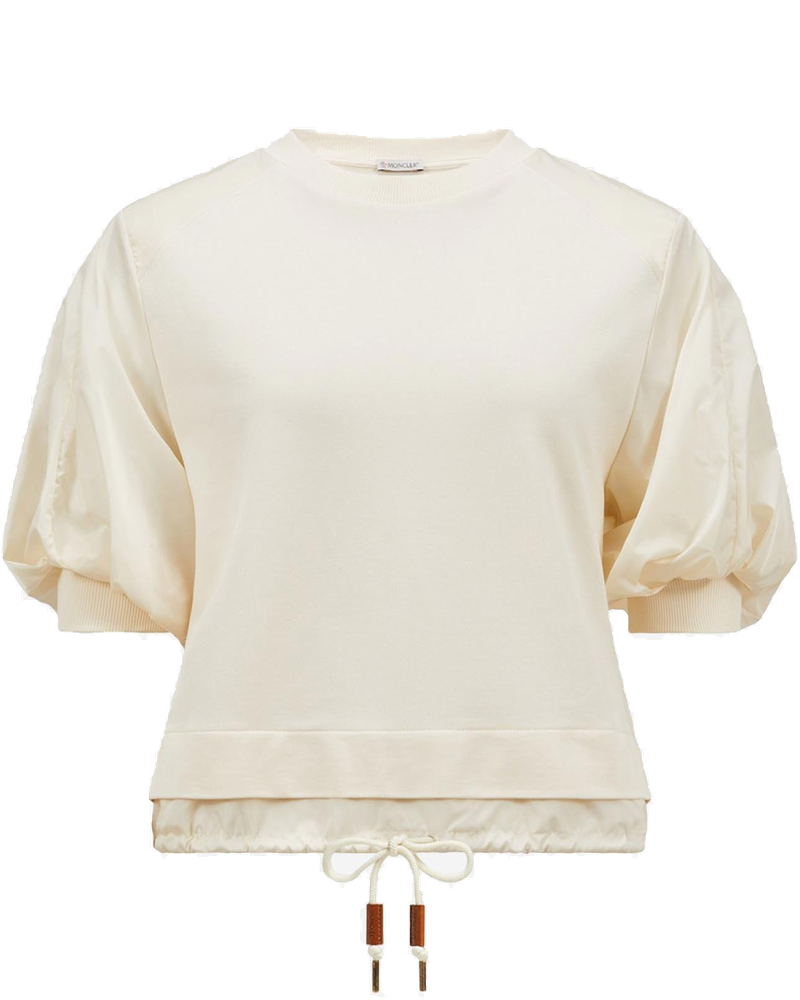 Puffed Cotton T-Shirt Moncler – Гарантія оригінальності