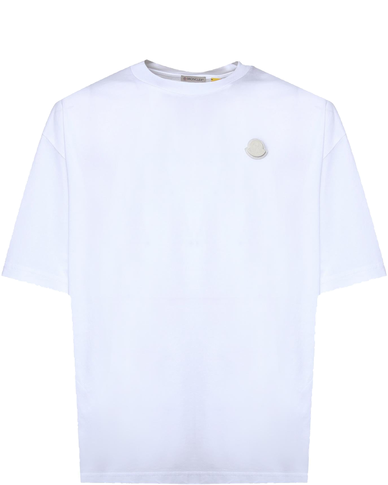 Оригінальна T-Shirt Moncler X A$ap Rocky In Cotone Moncler