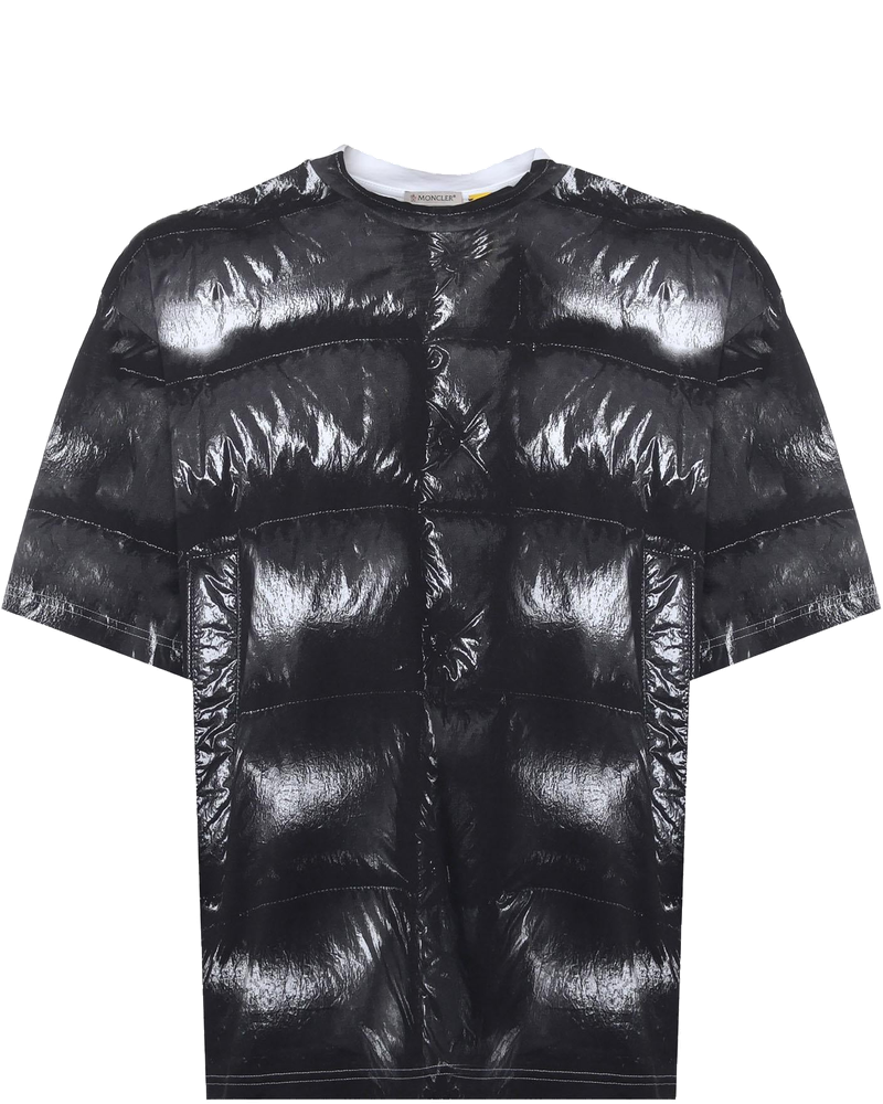 Оригінальна T-Shirt Moncler X A$ap Rocky In Cotone Moncler