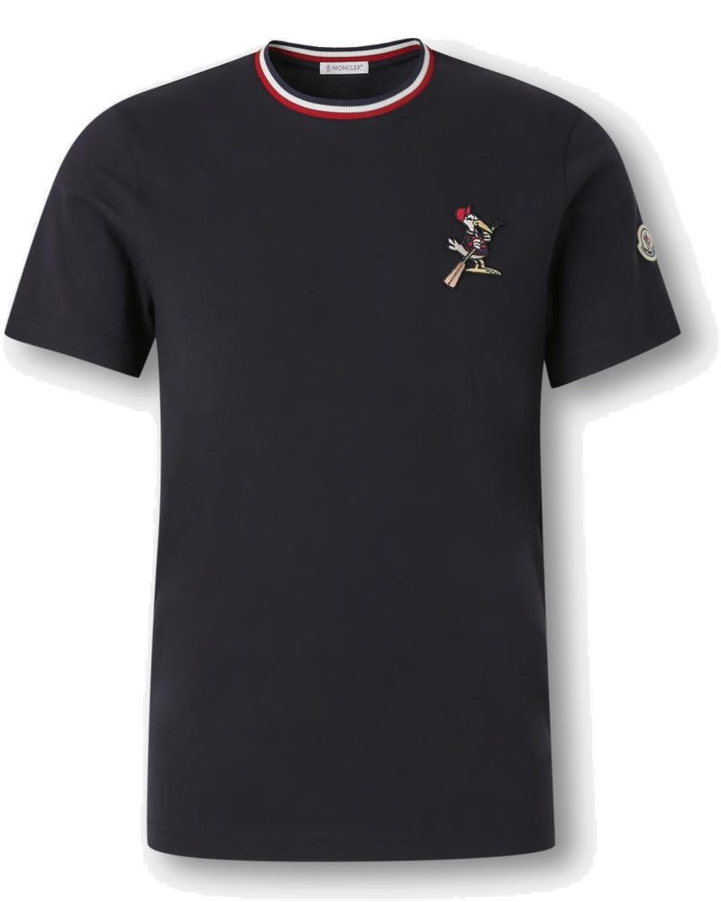 Оригінальна Round Neck T-Shirt Moncler