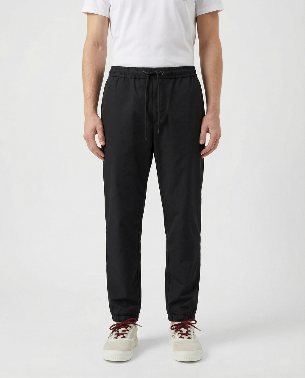 Оригінальна Grosgrain Trim Joggers Moncler – вид ззаду
