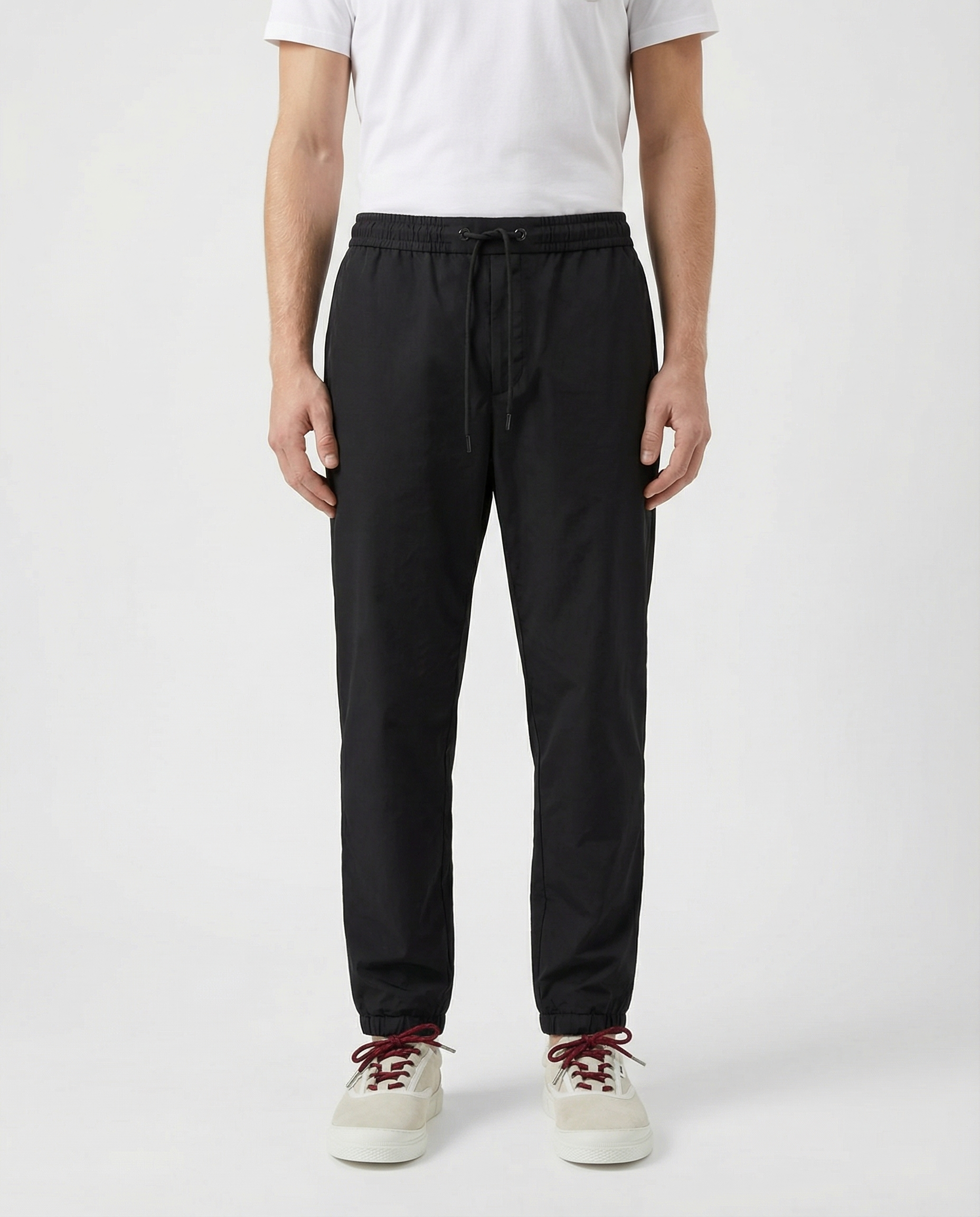 Оригінальна Grosgrain Trim Joggers Moncler – вид ззаду