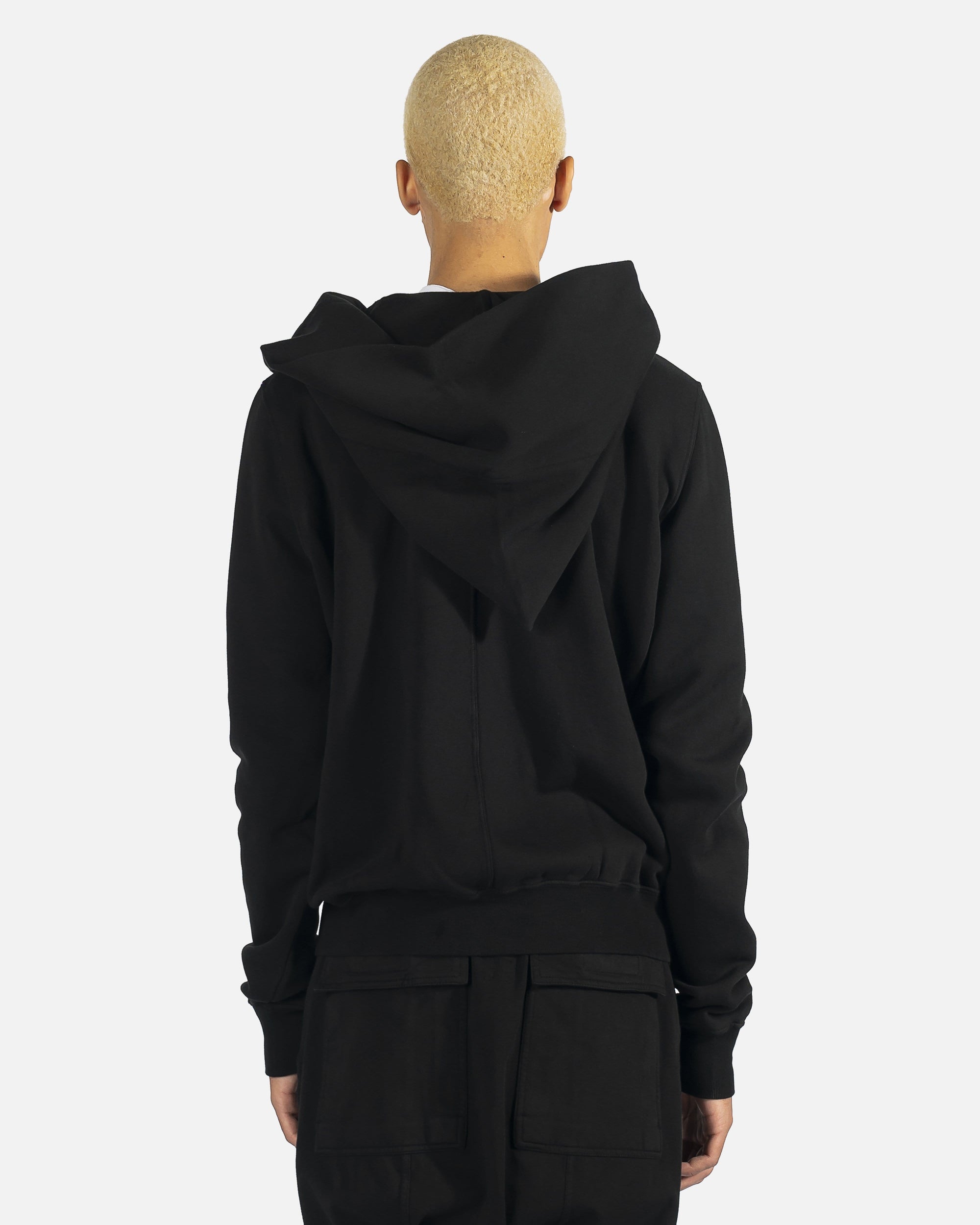 Оригінальна Mountain Hoodie In Black Rick owens – збільшений вид