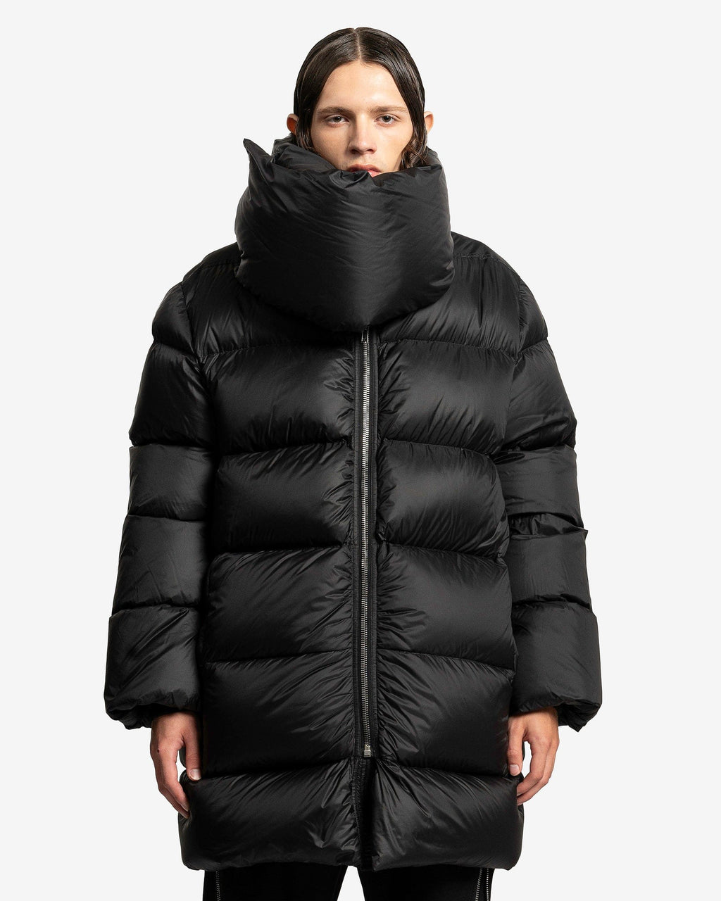 Mountain Jacket In Black Rick owens оригінал – Купити в Україні – боковий вид