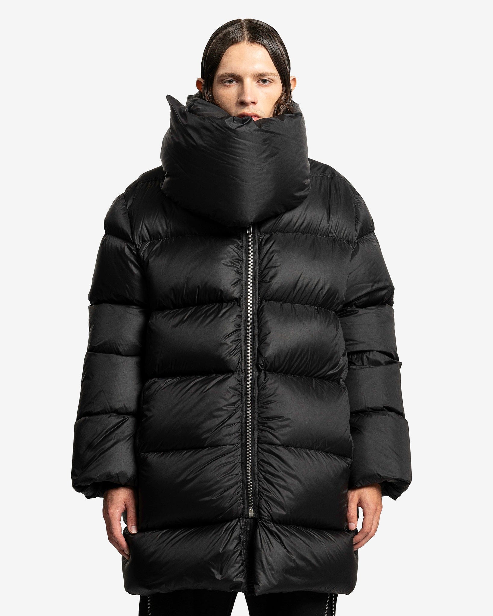 Mountain Jacket In Black Rick owens оригінал – Купити в Україні – боковий вид