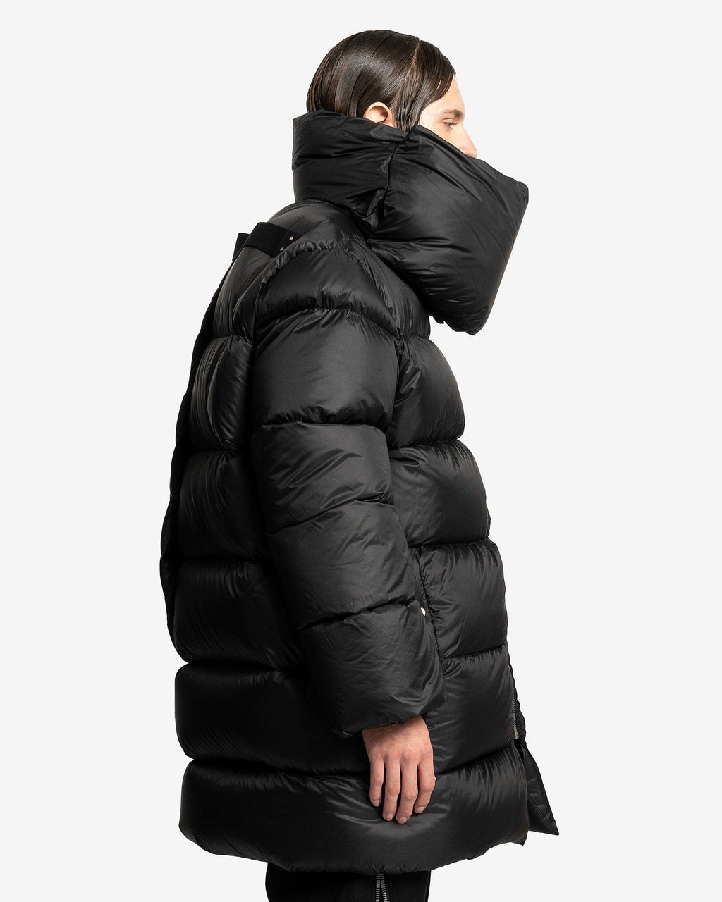Mountain Jacket In Black Rick owens оригінал – Купити в Україні – вид ззаду