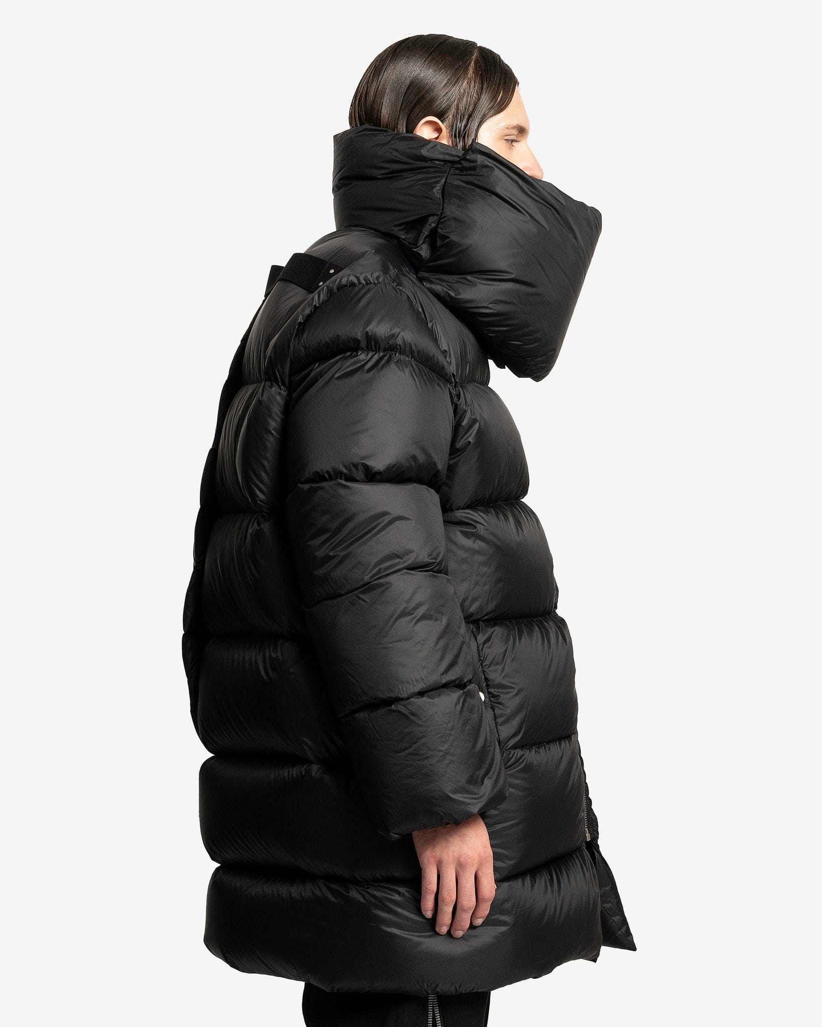 Mountain Jacket In Black Rick owens оригінал – Купити в Україні – вид ззаду