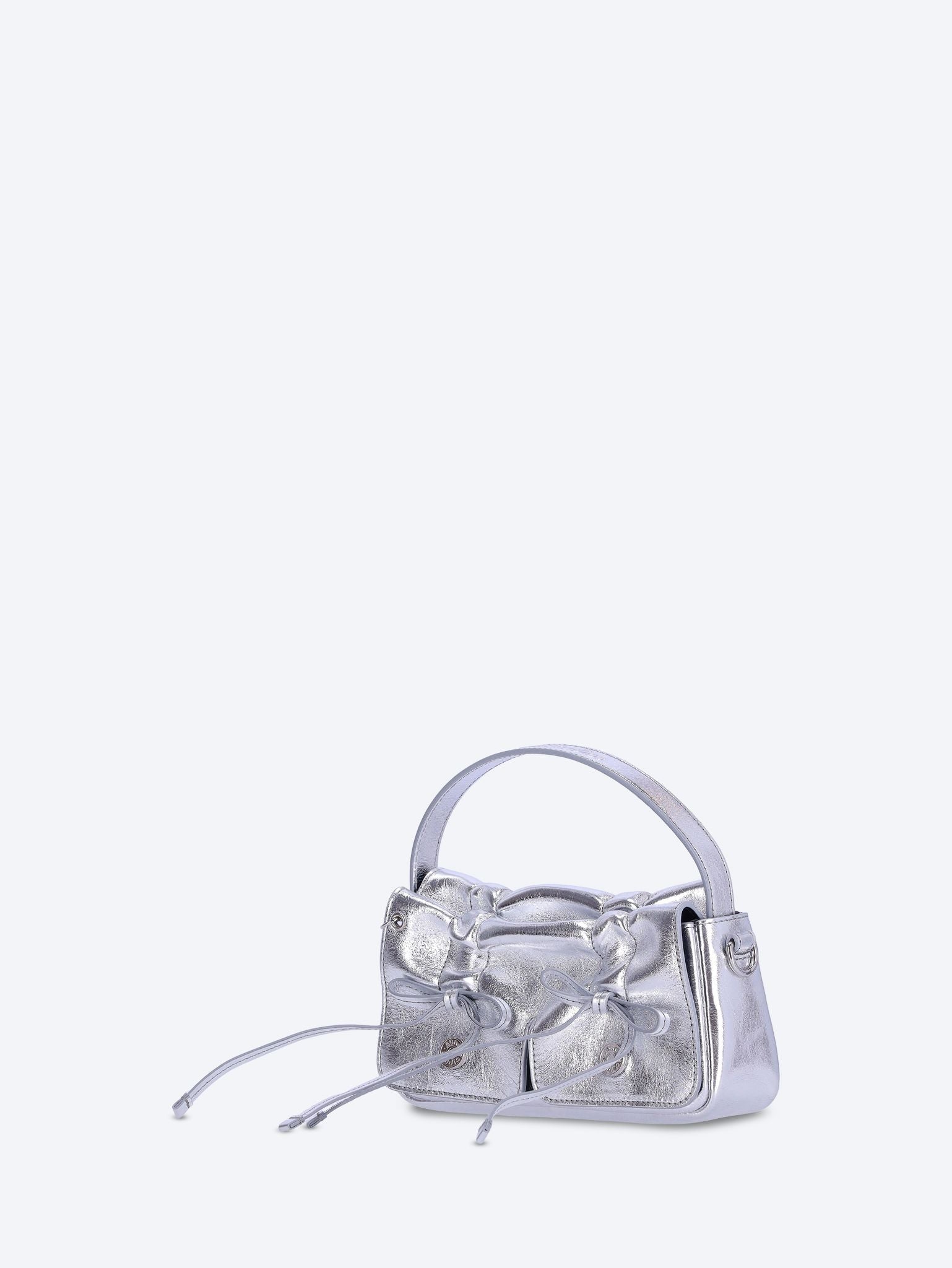 Multipocket Micro Metallic Bag Acne studios – Гарантія оригінальності – вид ззаду
