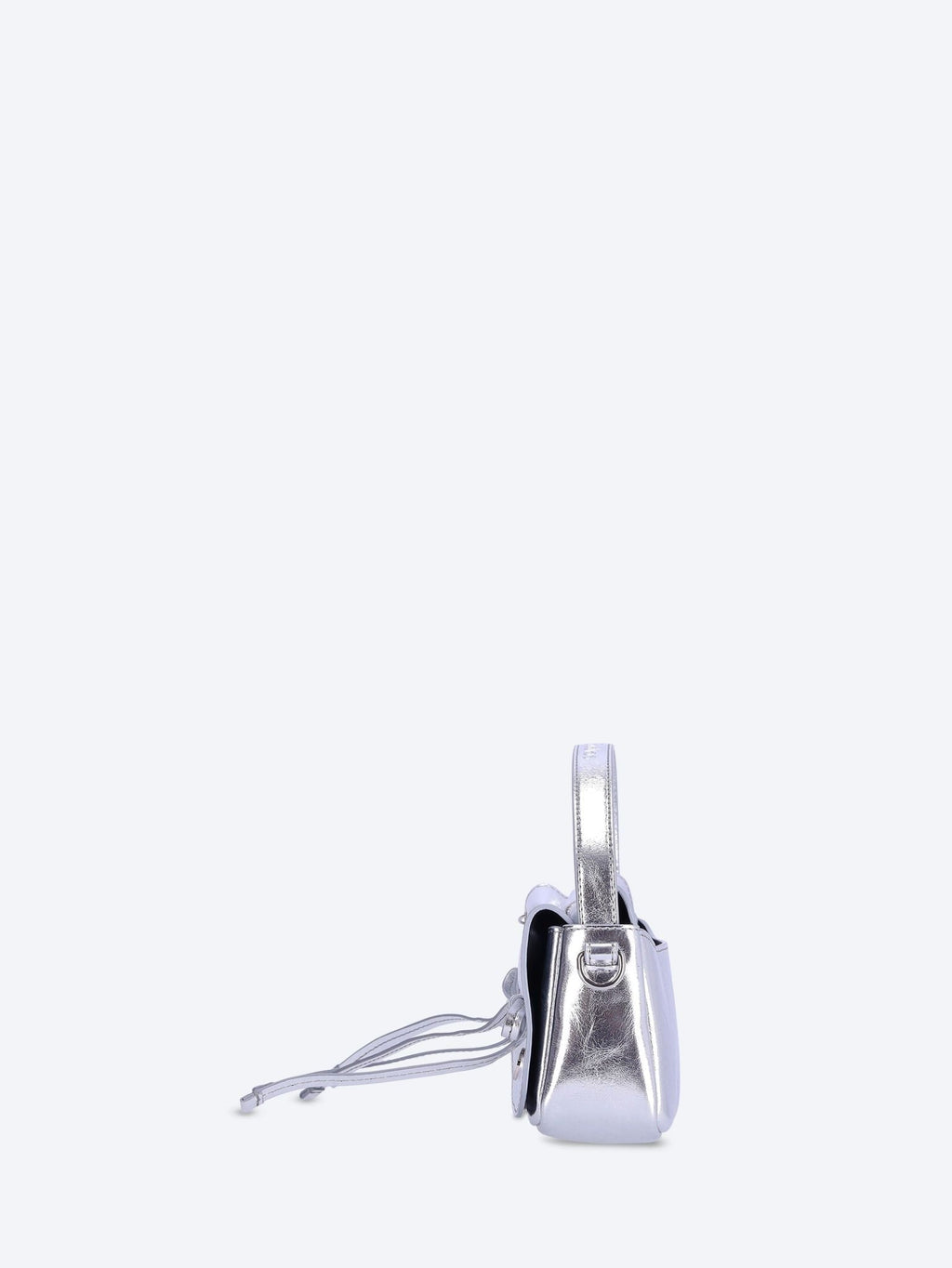 Multipocket Micro Metallic Bag Acne studios – Гарантія оригінальності – детальний вид