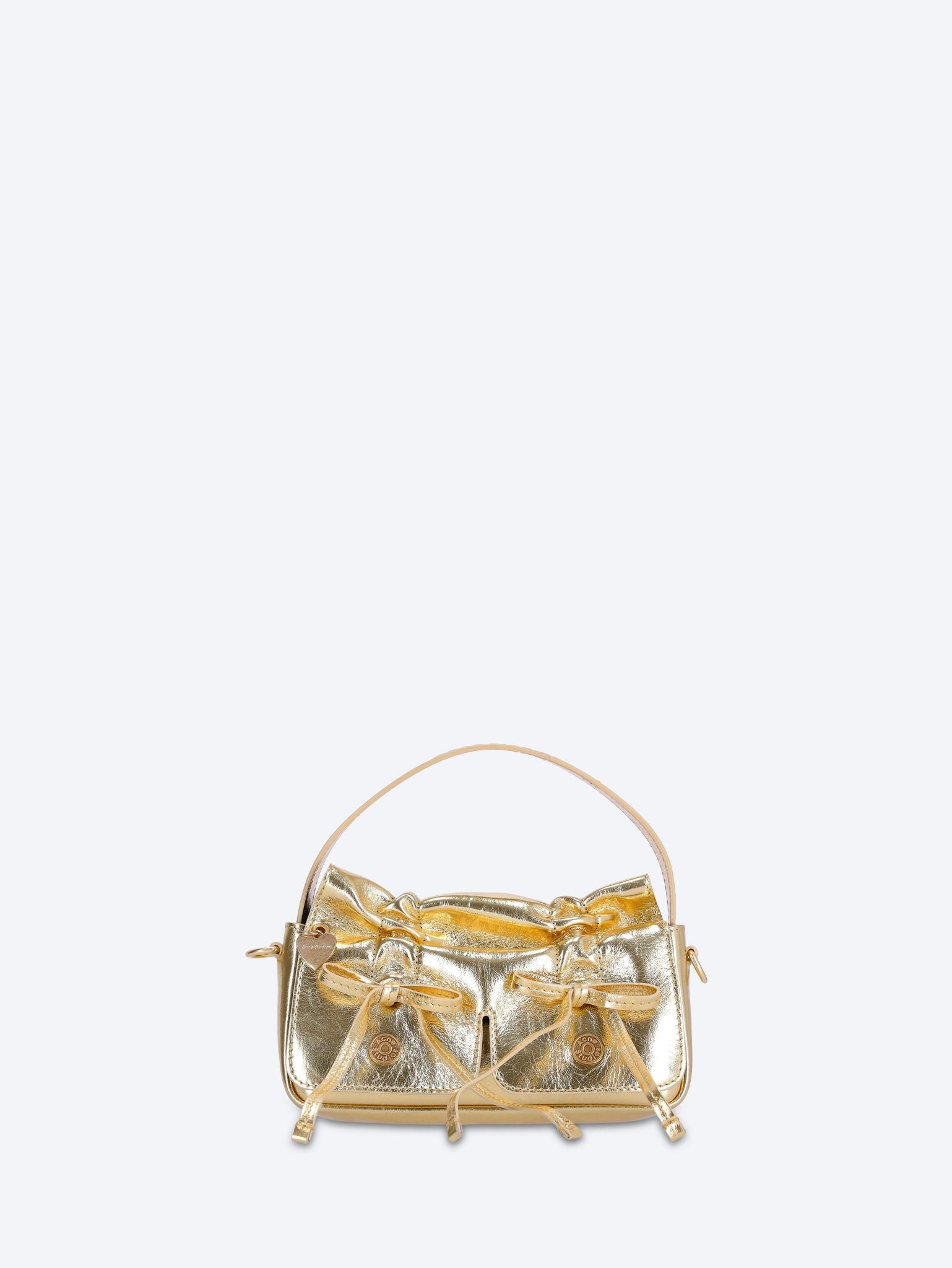 Multipocket Micro Metallic Bag Acne studios – Гарантія оригінальності – боковий вид