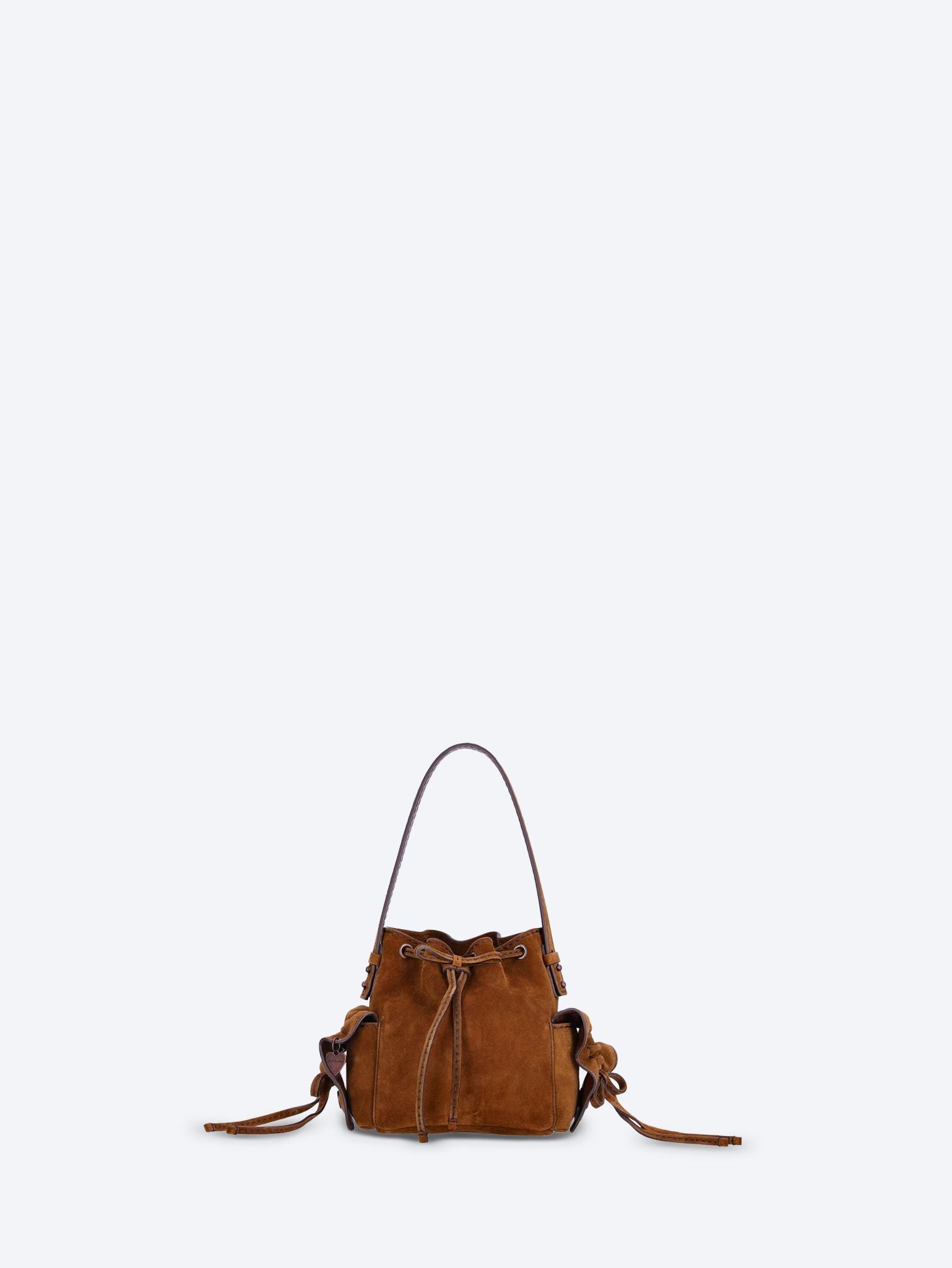 Multipocket Mini Bucket Bag Acne studios оригінал – Купити в Україні – боковий вид