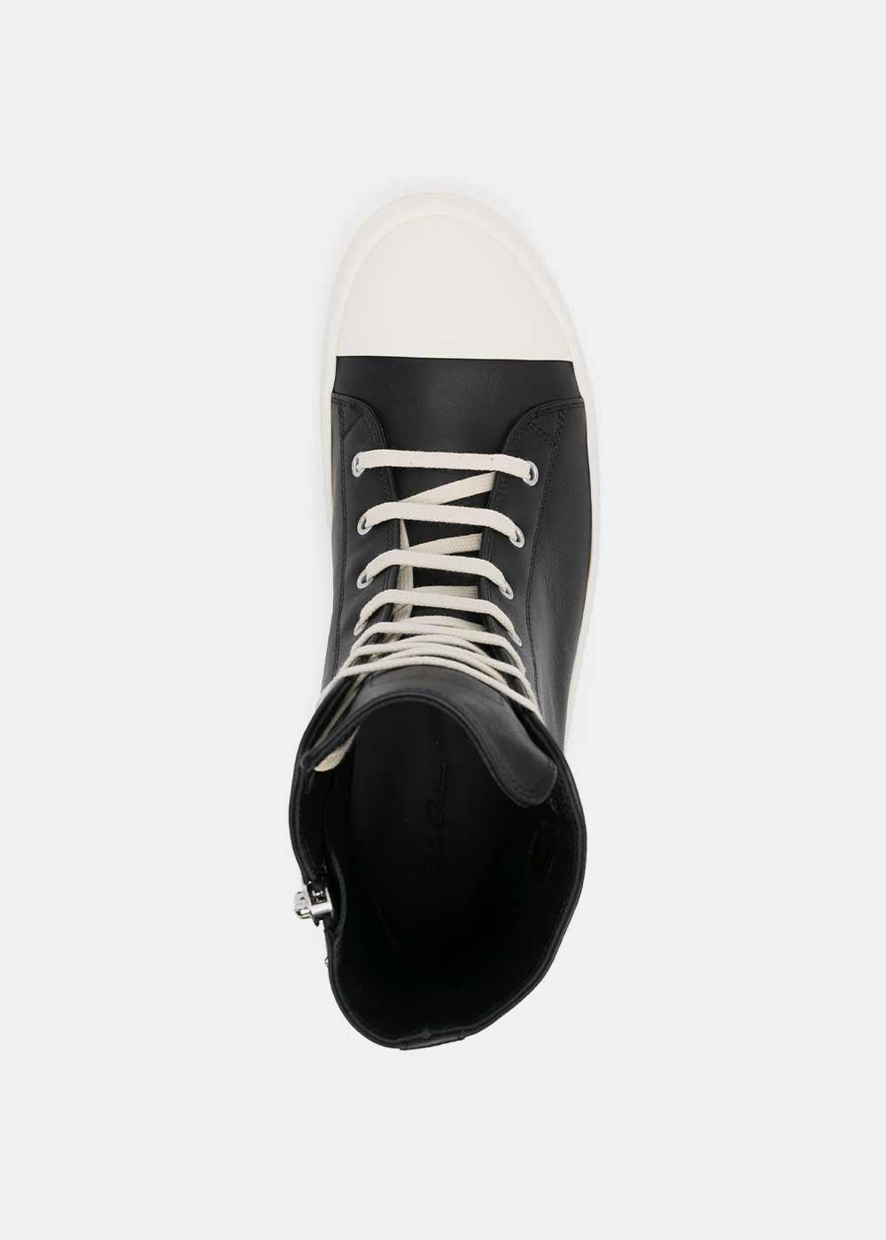 Оригінальна Black High Top Sneakers Rick owens – збільшений вид
